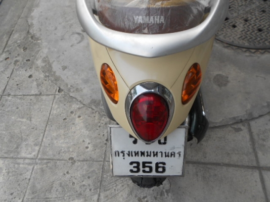 ัYamaha Fino เครื่องดี ชุดสีสวย ฝั่งซ้ายไม่หอน