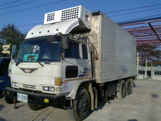ขาย HINO 10 ล้อ (F18) ตู้เย็น เพลาเดียว ปี 91 เครื่อง 195 แรงม้า (HO7D) เบรกจิ๊ฟฟี่ พวงมาลัยเพาเวอร์ ยางพอใช้ ซัซซีสวย หัวเก๋งไม่ผุ มีแอร์ อุปกรณ์ครบ ขับดีมากกก ขาย 740,000
