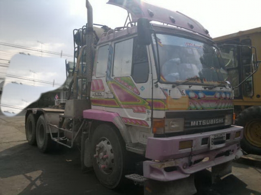 ขายรถหัวลาก 10 ล้อ 2 CNG 10 ถัง MITSUBISUHI FN527M-TG ปี.46