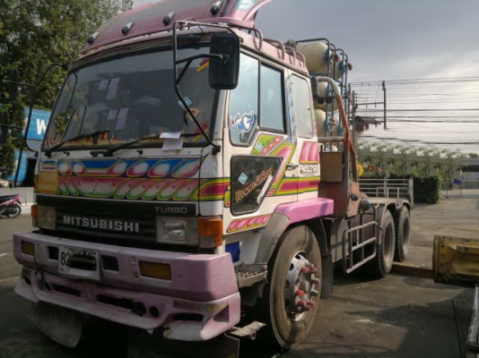 ขายรถหัวลาก 10 ล้อ 2 CNG 10 ถัง MITSUBISUHI FN527M-TG ปี.46