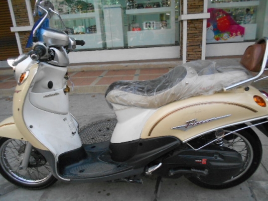 Yamaha Fino ปี50 เครื่องเดิม สภาพดี ราคาถูกพร้อมใช้งานครับ