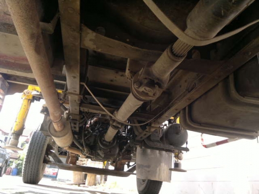 ขายรถ 6 ล้อ กระบะคาร์โก้ ติดตั้งเครน TADTNO SuperZ500 ISUZU JCR300Y รถสวย เครื่อง.6BD1-165 แรง