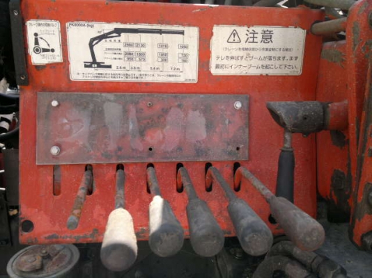 ขายรถ 10 ล้อ เพลาเดียว กระบะเหล็กคอกสูง ติดตั้ง เฮี๊ยบมือขยุ้ม  5 ตัน HINO FM รถสวย พร้อมใช้