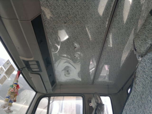 ขายรถ 10 ล้อ เพลาเดียว กระบะเหล็กคอกสูง ติดตั้ง เฮี๊ยบมือขยุ้ม  5 ตัน HINO FM รถสวย พร้อมใช้