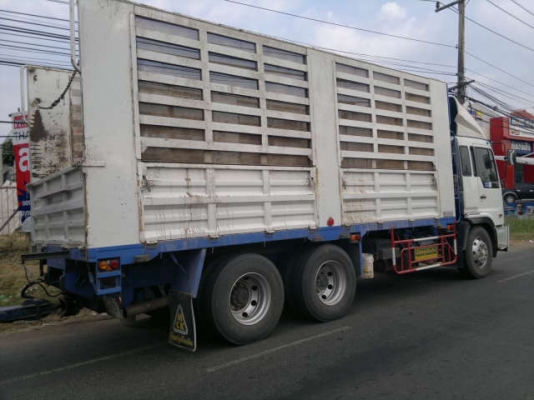 ขายรถพ่วง 22 ล้อ เพลาเดียว แม่-ลุก กระบะเหล้กคอกเกษตรไม่ดัม HINO PROFIA ปี.54 เครื่อง.K13C รถสวยมากๆ สนใจโทร