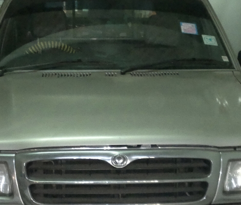 กระบะMAZDA Flighter B2500 เทา4ที่นั่ง กระบะหลังต่อหลังคา