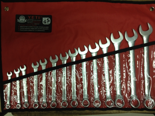 ประแจแหวนน 14 ตัวชุด  YETI  # 8 - 24