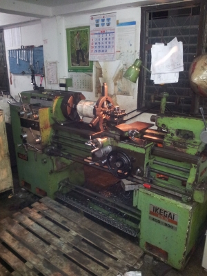 ขายเครื่องกลึงญี่ปุ่น IKEGAI 6ฟุต เครื่องแน่นเปรี้ย 185000