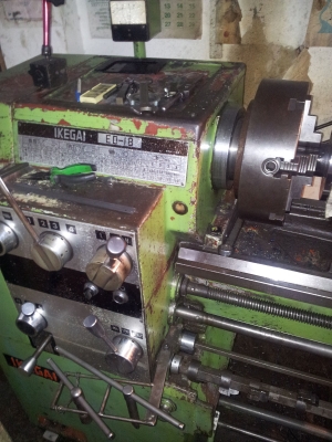 ขายเครื่องกลึงญี่ปุ่น IKEGAI 6ฟุต เครื่องแน่นเปรี้ย 185000