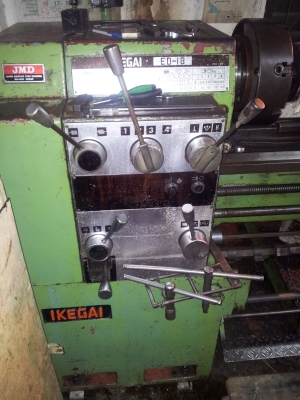 ขายเครื่องกลึงญี่ปุ่น IKEGAI 6ฟุต เครื่องแน่นเปรี้ย 185000