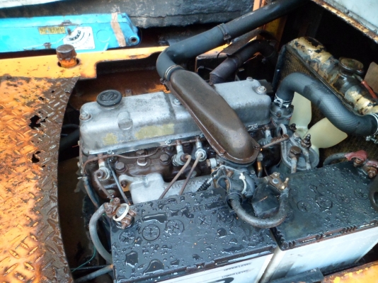 ขายรถตักเล็ก toyota sd10