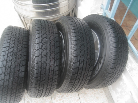 ขายล้อแม็กป้ายแดง Isuzu d-max 16" พร้อมยางปี14 สนใจติดต่อเล็กคลองสามครับ 081-3747940