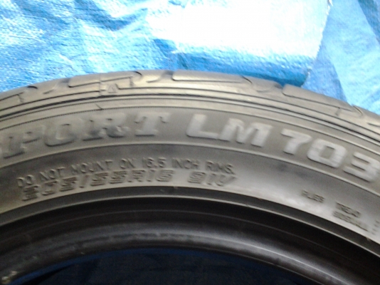 ยาง DUNLOP 205/55/16 ปี12