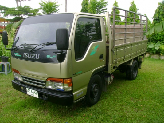 ISUZU NKR 66 E หัวการ์ตูน เครื่อง 4HF1 มีลิฟท์ท้าย ไม่ติดเวลา