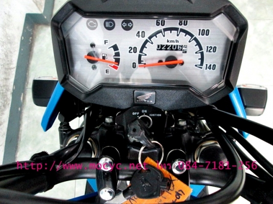 ZOOMER สีนํ้าเงิน ปี57 รถ 3 เดือน รถเดือน เม.ย ปี 2557  ไมล์ 2206 โล แถม 4 รายการ 44900