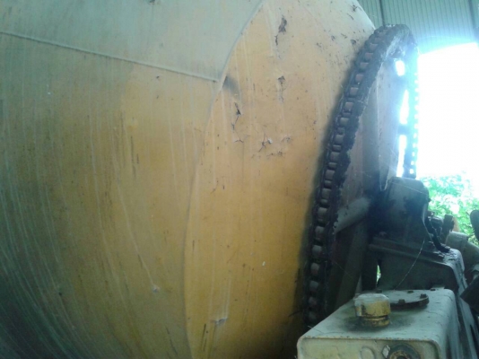 รถโม่ปูนFUSOเครื่อง8DC4(8สูบ) โม่โซ่6คิวลดราคาเหลือ480,000