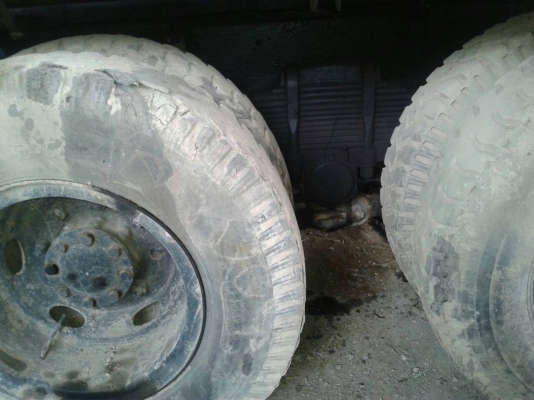 รถโม่ปูนFUSOเครื่อง8DC4(8สูบ) โม่โซ่6คิวลดราคาเหลือ480,000