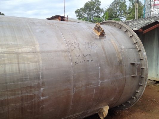 ขายถังสแตนเลส 9,000 ลิตรพร้อมใบกวน สภาพดี สะอาด พร้อมใช้ ขายถังสแตนเลส 9,000 ลิตรพร้อมใบกวน สภาพดี สะอาด พร้อมใช้