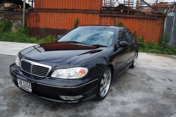 NISSAN CEFIRO A33 ปี 2003 ตัว TOP ขายรถสวย ล้อ MAX แต่ง เบาะหนัง เครื่องเดิมๆวิ่งดี ช่วงล่างแน่น แอร์เย็นๆ ภายในสภาพสวย สีสวย รถพร้อมใช้งาน จัดไฟแนนได้