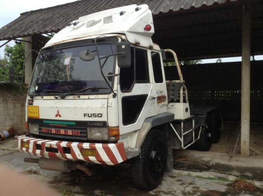ขายรถ 10ล้อ MITSUBISHI FUSO(FN527) หัวลาก 2 เพลาเครื่อง 220 แรง ปี45 แท้ โบอินเตอร์ เกียร์ 10 สปีด ราคา 730,000 บาท