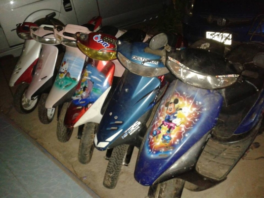 ขาย DIO ถูกๆ คันละ 3500 บาท รถจอดที่ร้อยเอ็ดอำเภอเมือง