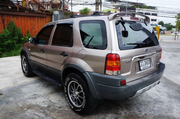 FORD ESCAPE ปี 2003 ตัว TOP ขายรถสวย เดิมๆ ติดแก็ส LPG หัวฉีด หลังคา sunloop ARIBAG เบรค ABS เครื่องวิ่งดี ช่วงล่างแน่น แอร์เย็นๆ ล้อ MAX แต่ง กระจกไฟฟ้า เบาะหนัง ภายในสภาพสวย สีสวย รถพร้อมใช้งาน จัดไฟแนนได้ FORD ESCAPE ปี 2003 ตัว TOP ขายรถสวย เดิมๆ ติดแก็ส LPG หัวฉีด หลังคา sunloop ARIBAG เบรค ABS เครื่องวิ่งดี ช่วงล่างแน่น แอร์เย็นๆ ล้อ MAX แต่ง กระจกไฟฟ้า เบาะหนัง ภายในสภาพสวย สีสวย รถพร้อมใช้งาน จัดไฟแนนได้