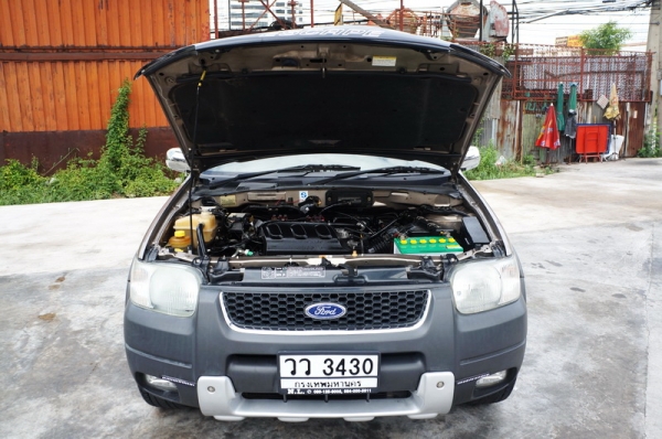 FORD ESCAPE ปี 2003 ตัว TOP ขายรถสวย เดิมๆ ติดแก็ส LPG หัวฉีด หลังคา sunloop ARIBAG เบรค ABS เครื่องวิ่งดี ช่วงล่างแน่น แอร์เย็นๆ ล้อ MAX แต่ง กระจกไฟฟ้า เบาะหนัง ภายในสภาพสวย สีสวย รถพร้อมใช้งาน จัดไฟแนนได้ FORD ESCAPE ปี 2003 ตัว TOP ขายรถสวย เดิมๆ ติดแก็ส LPG หัวฉีด หลังคา sunloop ARIBAG เบรค ABS เครื่องวิ่งดี ช่วงล่างแน่น แอร์เย็นๆ ล้อ MAX แต่ง กระจกไฟฟ้า เบาะหนัง ภายในสภาพสวย สีสวย รถพร้อมใช้งาน จัดไฟแนนได้