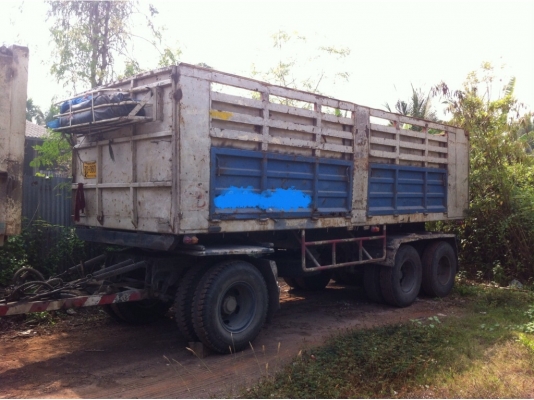 นิสสัน ยูดี เครื่อง PF 350 แรง เกียร์ฟูลเล่อร์ อิลตัน 2 เพลา ดัมพ์แม่-ลูก 24 ล้อ