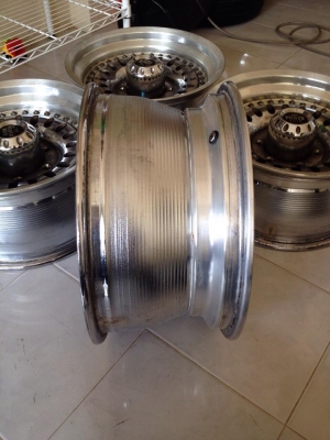 ขายล้อหยดน้ำ RAYS POWER VOLK 3 ชิ้นแท้ 16x8" ออฟ+6 6/139.7 ประมูลจากญี่ปุ่น