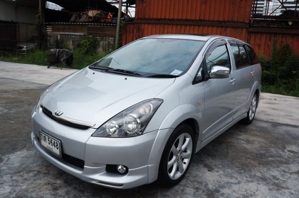 TOYOTA WISH ปี 2005 ตัว TOP ขายรถสวย หลังคา sunloob ARIBAG คู่ เบรค ABS กระจกไฟฟ้า เบาะหนัง ล้อ MAX เครื่องเดิมๆวิ่งดีมาก ช่วงล่างแน่น แอรเย็นๆ ภายในสภาพสวย สีสวย รถพร้อมใช้งาน จัดไฟแนนได้