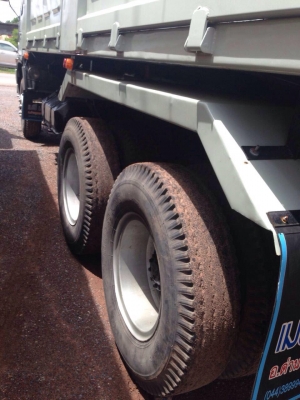 ขายรถบรรทุกสิบล้อดัมพ์ HINO 3M เครื่องเดิม 240 แรง ปี 39 กระบะดัมพ์สามมิตร ทะเบียนพร้อม