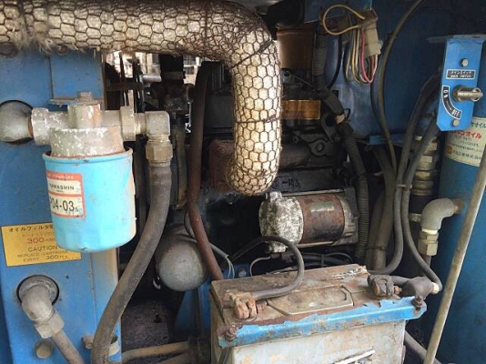 ขายด่วนเครื่องปั๊มลมAIRMAN PDR50S เก่าญี่ปุ่น พร้อมใช้ ขายด่วนเครื่องปั๊มลมAIRMAN PDR50S เก่าญี่ปุ่น พร้อมใช้