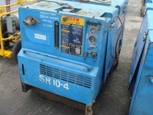 ขายด่วนเครื่องปั๊มลมAIRMAN PDR50S เก่าญี่ปุ่น พร้อมใช้