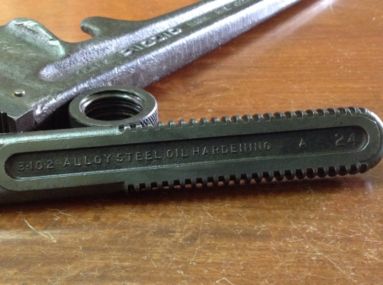 ขายคอม้าโบราณ RIDGID 24" ปี 1929 อายุ 85 ปี