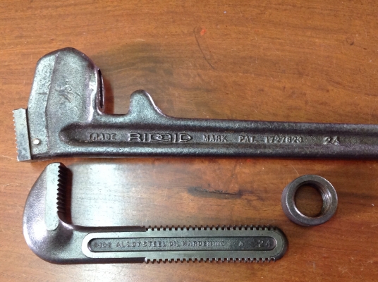 ขายคอม้าโบราณ RIDGID 24" ปี 1929 อายุ 85 ปี