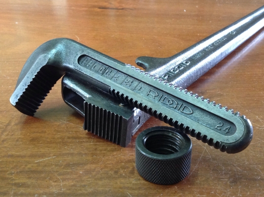 ขายคอม้าโบราณ RIDGID 24" ปี 1929 อายุ 85 ปี