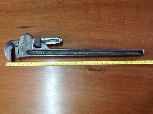 ขายคอม้าโบราณ RIDGID 24" ปี 1929 อายุ 85 ปี