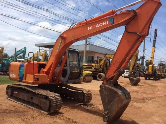 ขายรถแบคโฮ HITACHI EX120-2 ระบบไฟฟ้าเต็ม นำเข้าจากญี่ปุ่น สภาพสวย มี VDO การทำงานครับ ขายรถแบคโฮ HITACHI EX120-2 ระบบไฟฟ้าเต็ม นำเข้าจากญี่ปุ่น สภาพสวย มี VDO การทำงานครับ