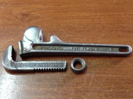 ขายคอม้าโบราณ RIDGID 8" ปี 1929 อายุ 85 ปี ขายคอม้าโบราณ RIDGID 8" ปี 1929 อายุ 85 ปี