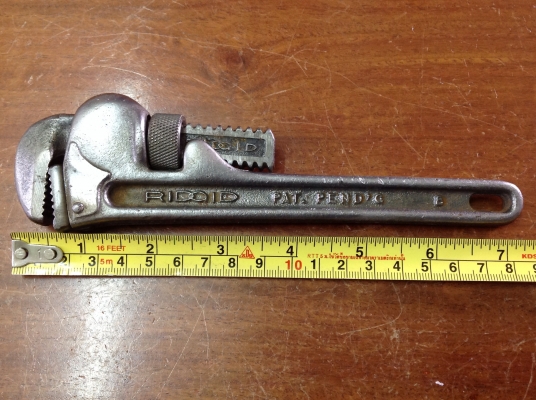 ขายคอม้าโบราณ RIDGID 8" ปี 1929 อายุ 85 ปี ขายคอม้าโบราณ RIDGID 8" ปี 1929 อายุ 85 ปี