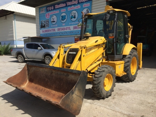 Komatsu WB93R-5 (เทียบเท่า JCB 3CX Site Master) ปี 2007 สภาพสวย นำเข้าจากยุโรป