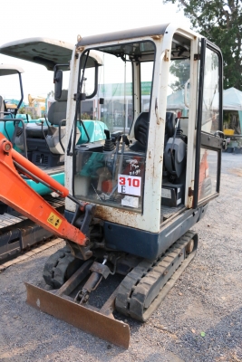 รถขุด คูโบต้าขนาด 1.5 ตัน เก่าญี่ปุ่นพร้อมหัวเก๋ง