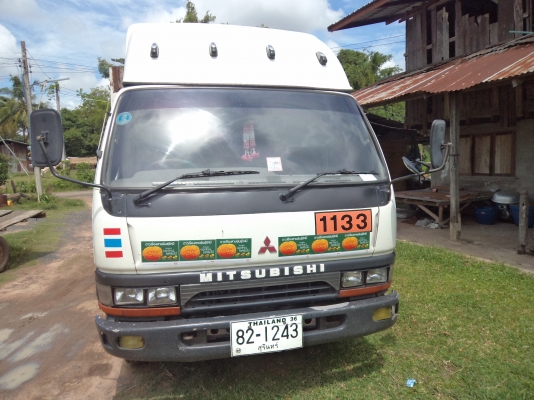 ขายถูกๆคับ((385000บาท)) รถ6ล้อมิตซูห้างแท้ช่วงยาว5เมตร สภาพดีพร้อมใช้งาน