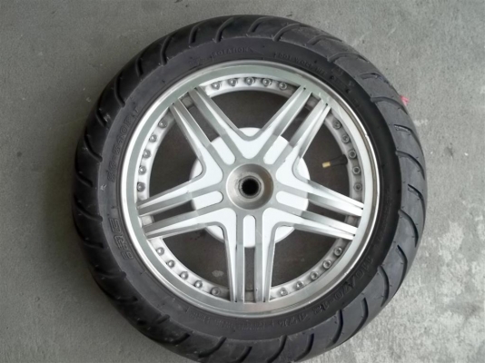 ขายล้อแม็ค lamboni พร้องยางขอบ12 (ไม่ต้องใช้ยางใน)