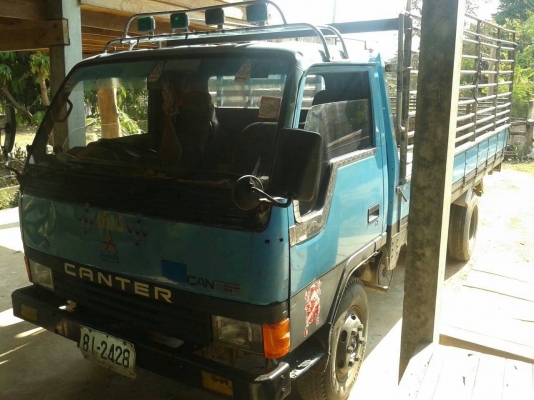 ขาย6ล้อบรรทุกมิตซูแคนเตอร์ เครื่องอีซูซุ 110 สภาพพร้อมใช้งาน ยาว4.30เมตร เอกสารพร้อมโอนแชชซีสวย