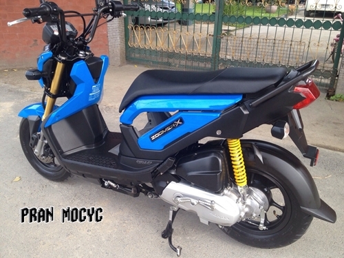ขายZoomer-xสีน้ำเงินดำ ปี2557 ((ไมล์เเท้ๆเเค่1500 โล))