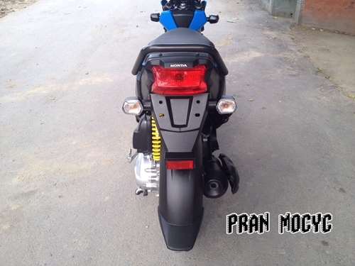 ขายZoomer-xสีน้ำเงินดำ ปี2557 ((ไมล์เเท้ๆเเค่1500 โล))