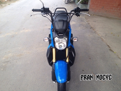 ขายZoomer-xสีน้ำเงินดำ ปี2557 ((ไมล์เเท้ๆเเค่1500 โล))