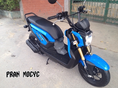 ขายZoomer-xสีน้ำเงินดำ ปี2557 ((ไมล์เเท้ๆเเค่1500 โล))