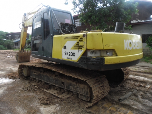 ขายรถแบคโฮ KOBECO SK 200 MARK3 รุ่นกลองเดี่ยวเอกสารใบอินวอยล์